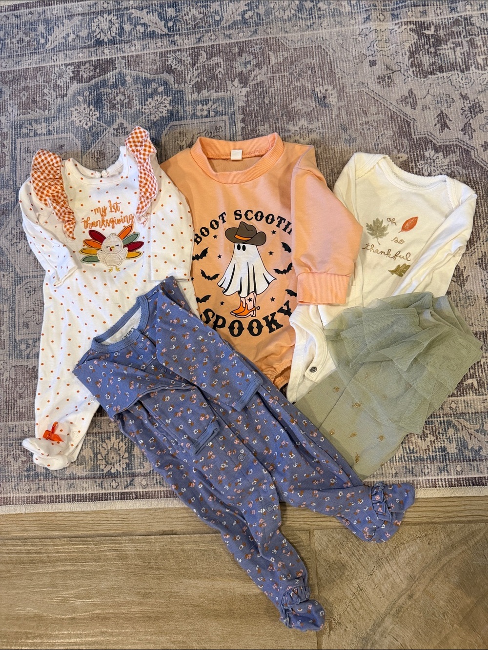 0-3 month 4 piece Fall Bundle